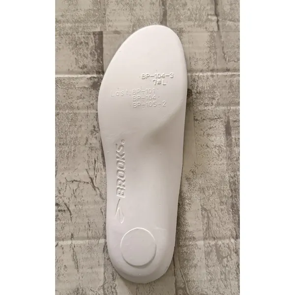 Brooks Replacement Right Shoe Insoles Inserts Athletic Footbed BP-104-3 Sz 7 - Image 2