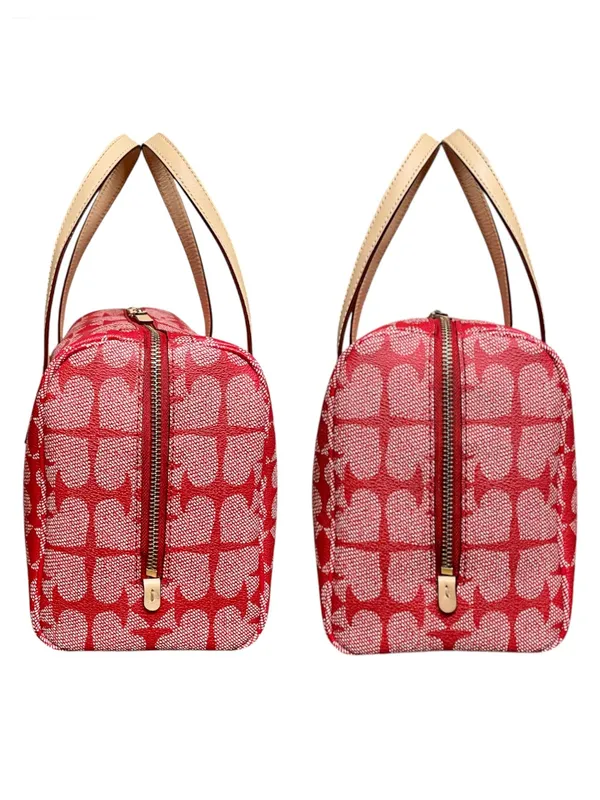 Kate Spade Kaleigh Ace of Spades Boston Bag Satchel w/ Dual Top Handles - Image 5