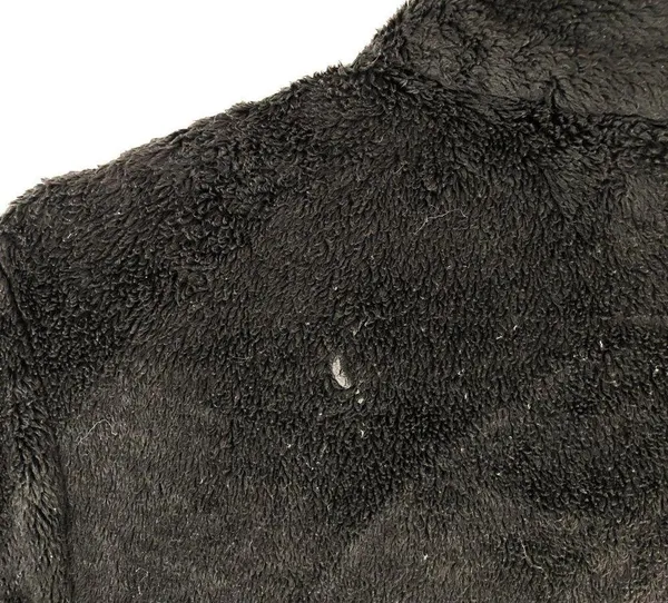 The North Face Womens Osito Jacket Plush Fuzzy Full Zip Pockets Black M - Image 3