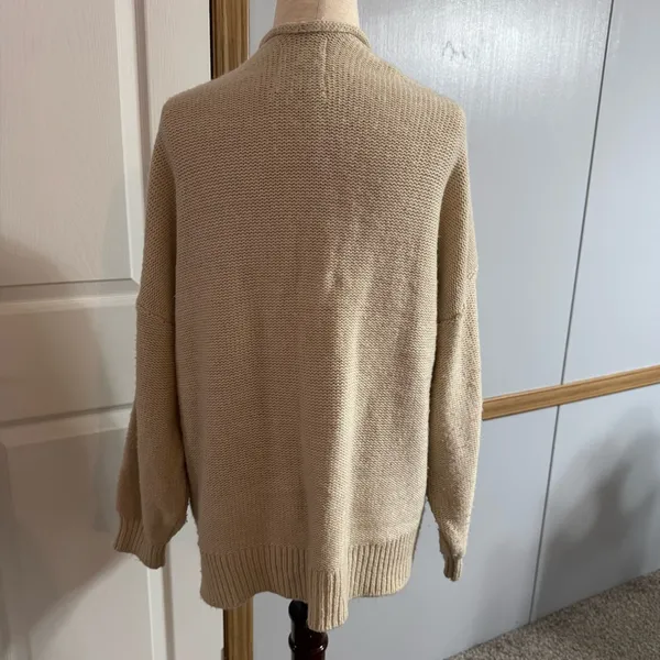 Urban Outfitters Beige Knit Cardigan Size Small - Image 2