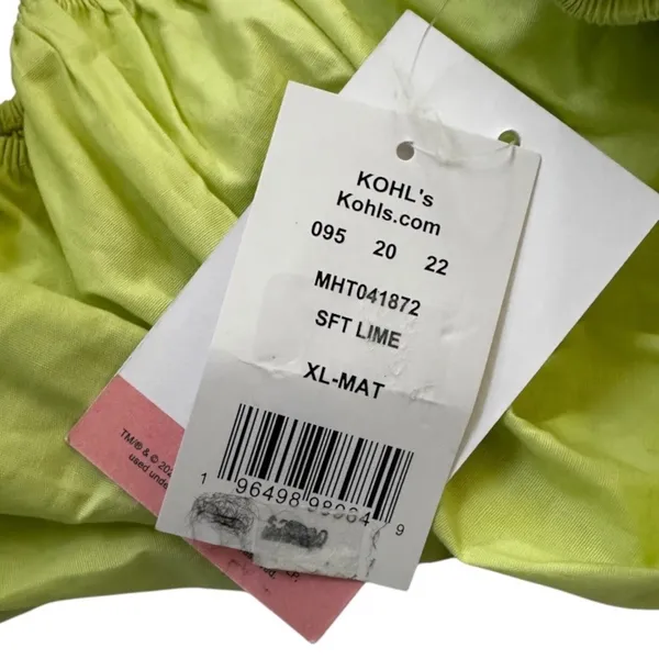 Motherhood Maternity XL Soft Lime Puff Sleeve Square Neck Smocked Top | 0130 - Image 8