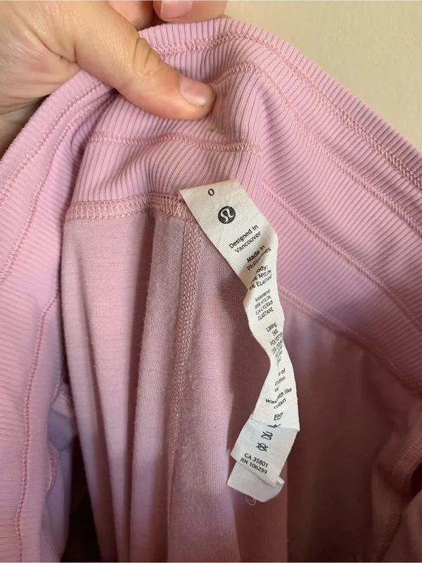 lululemon athletica Pink Women Size 0 Pants Cargo Bottoms Athletic Wear Clothing - Image 4