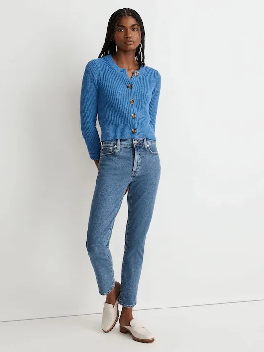 Madewell The Mid-Rise Perfect Vintage Jeans Women’s Size 29 Straight Leg - Image 2