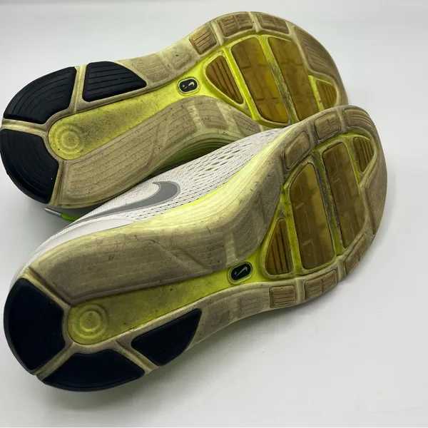 Nike Lunarglide 4 Athletic Sneakers Sz 8.5 Neon Green & White Lunarlon - Image 11