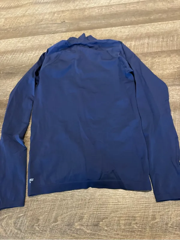 Fabletics Navy Zip Up Active Jacket - Image 4