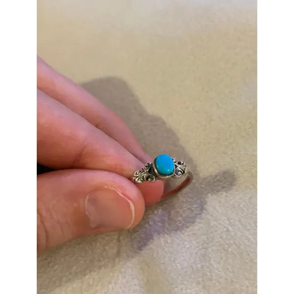Ring 925 sterling silver ring size 8.25 lot d47 - Image 2