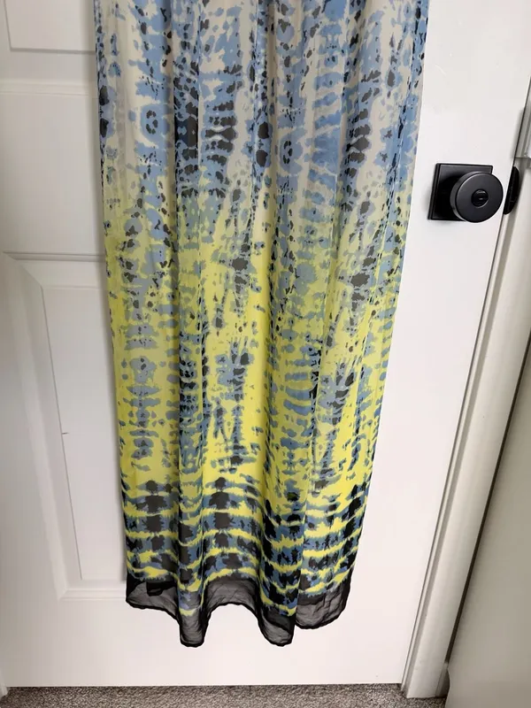 As You Wish Gypsy Siren Slip Tie-Dye Maxi Dress in Zest Reef Wash - Image 5