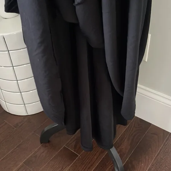Lulu’S Black‎ Rayon Maxi Dress Size Small - Image 3