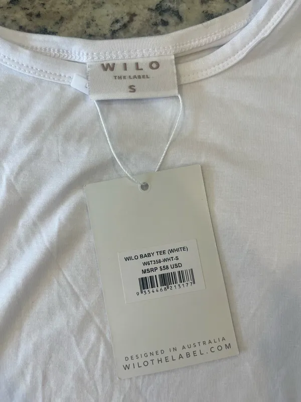 Wilo the label white tee - Image 3
