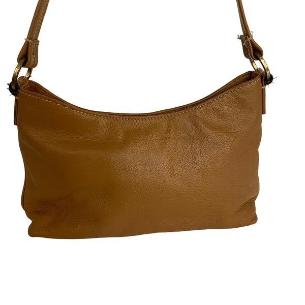 Cole Haan Tan Leather Shoulder Bag - Image 4