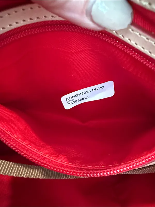 Dooney & Bourke Gingham II Hobo Shoulder Bag - Image 8