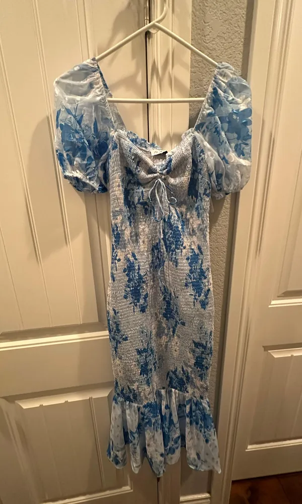 midi dress Blue - Image 2