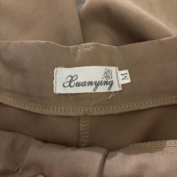 Women’s Brown High Waist Pant Size Medium - Image 3