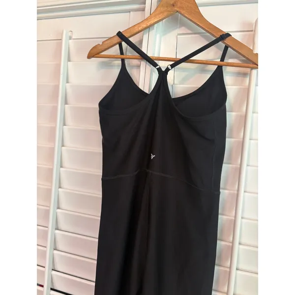 Old Navy Cloud Black Active Romper‎ Size Medium - Image 3