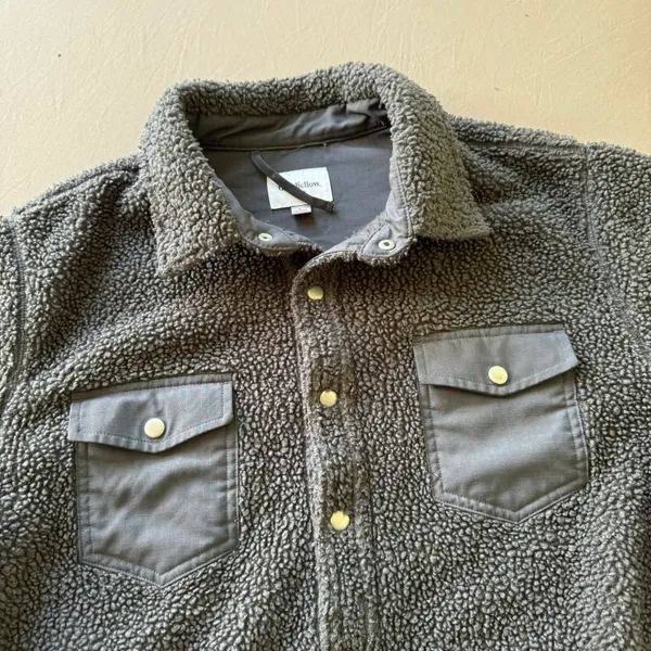 Goodfellow & Co Sherpa Long Sleeve Shacket - Image 4