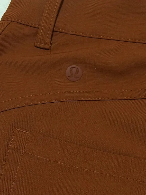 Lululemon City Sleek 5 Pocket 7/8 Pant Dark Terracotta Size 0 - Image 6