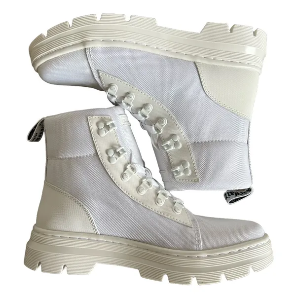 Dr. Martens NEW Women’s Combs White Boot Size 9 #B1639 - Image 2