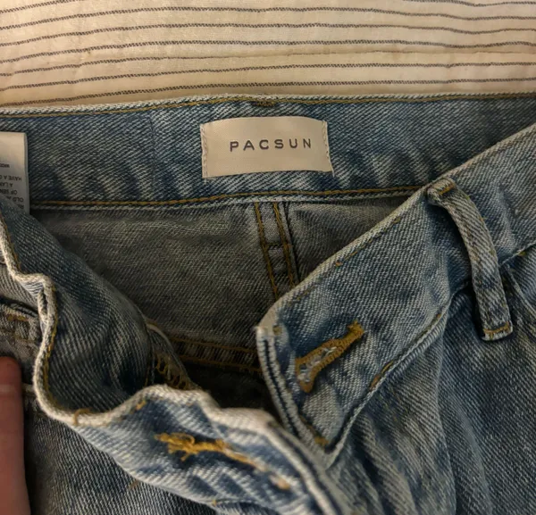 PacSun asymmetrical jeans - Image 3