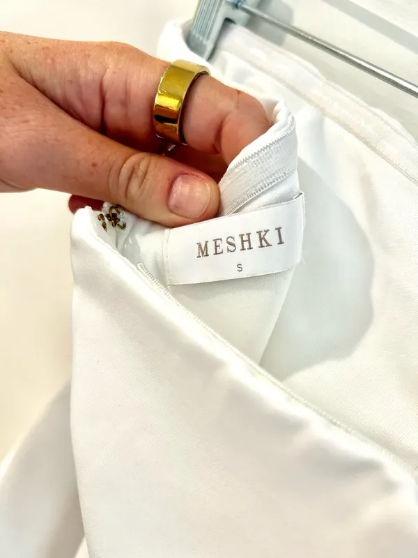 Meshki Strapless Dress - Image 4
