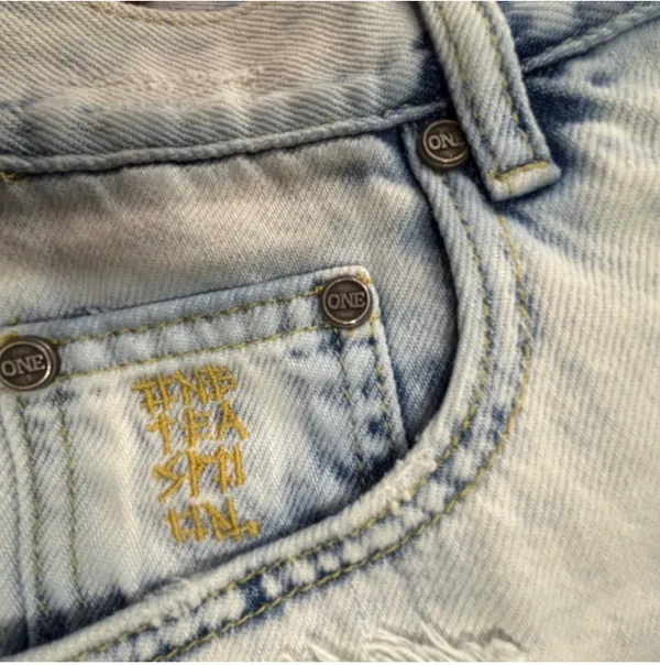 One Teaspoon Denim Shorts High-Waisted - Image 5