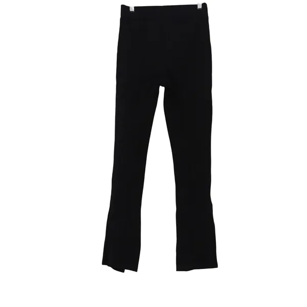 A New Day Black Split Front Hem High Rise Slim Leggings Pants Small VN 1107216 - Image 5