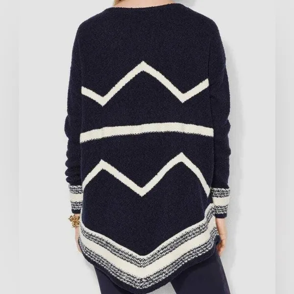 Ralph Lauren Wool‎ Tunic | Sweater | Ss XS | Southwestern Chevron Blanket New - Image 7