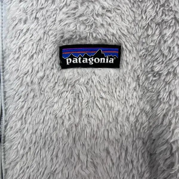 🏔️ Patagonia Los Gatos Fleece Vest – Women’s Large – Light Gray /Sherpa 🏔️ - Image 8