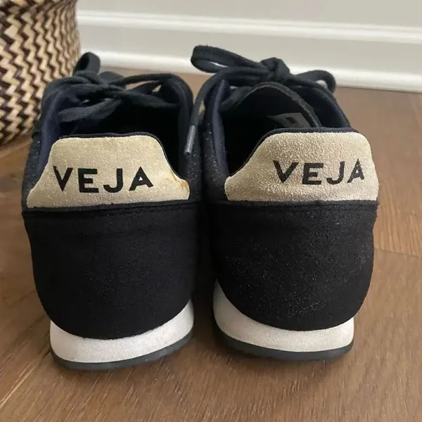 Veja Sdu Rec Flannel Sneakers Dark Blue 9 - Image 4