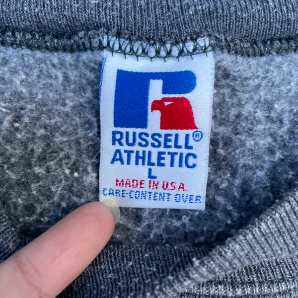 Russell Athletic Vintage University of Nevada Las Vegas Grey Crewneck Sweater - Image 4