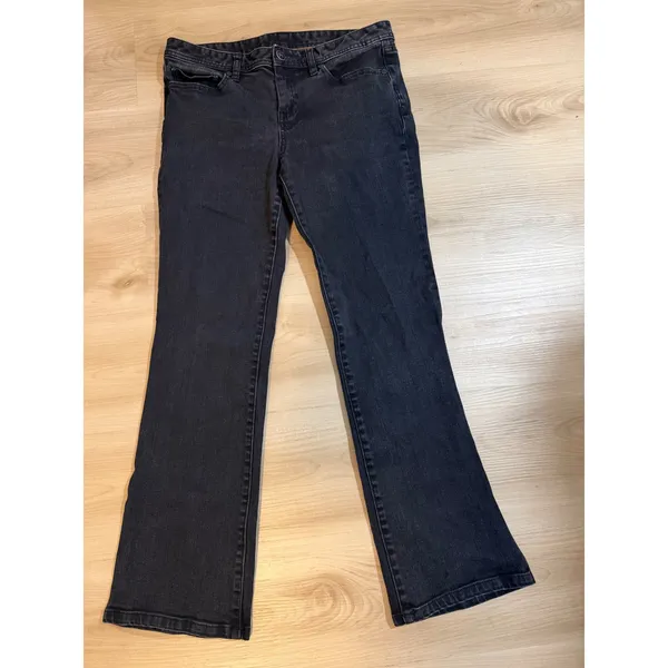 Tory Burch Classic Boot Black 30 Womens Bootcut Stretch Denim‎ Jeans - Image 4