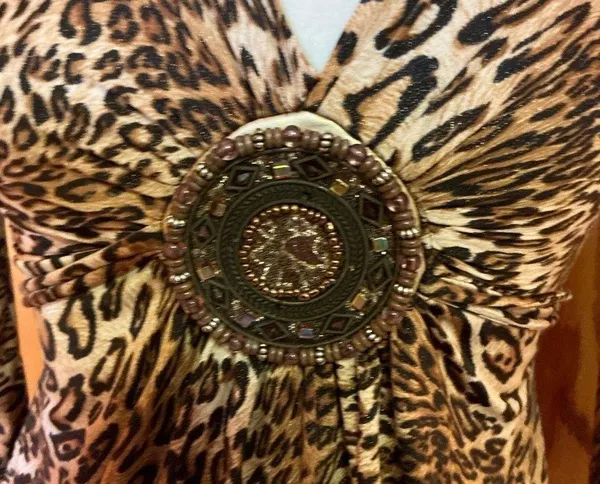 Vintage unique Y2K sexy leopard top - Image 7