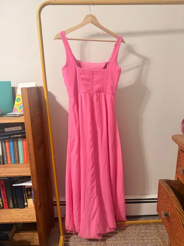 Pink Bridesmaid Dress Birdy Grey - Image 5