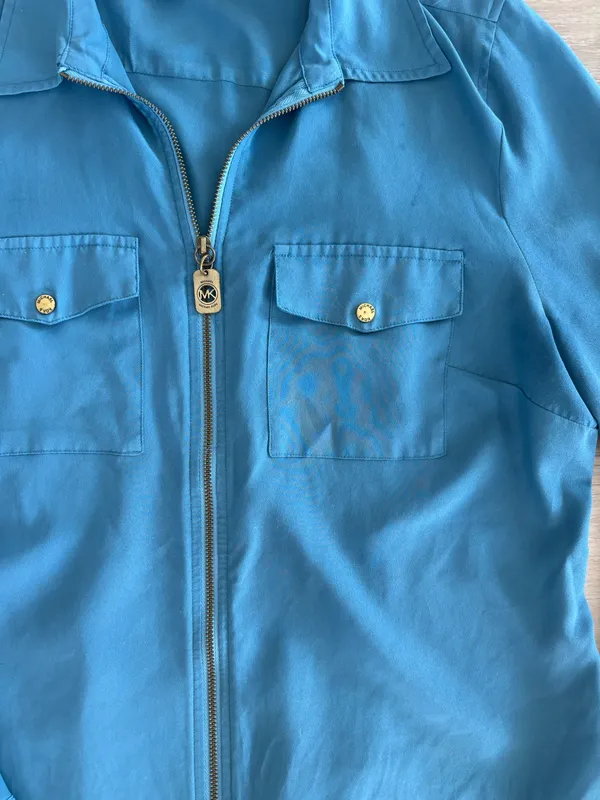 Michael Kors Shirt Long Sleeve Blue - Image 3