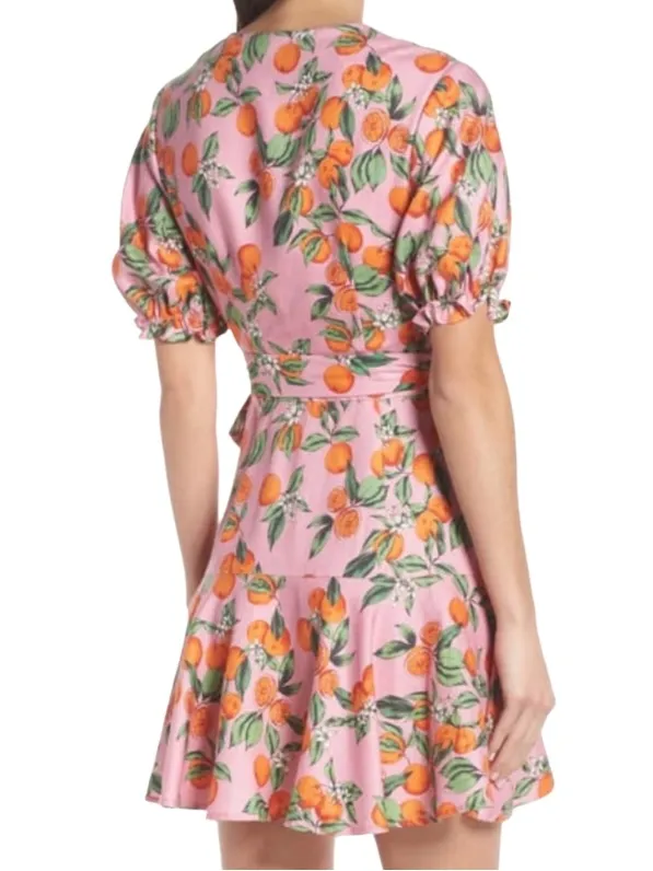 Finders Keepers Aranciata Wrap Dress Size Small - Image 12