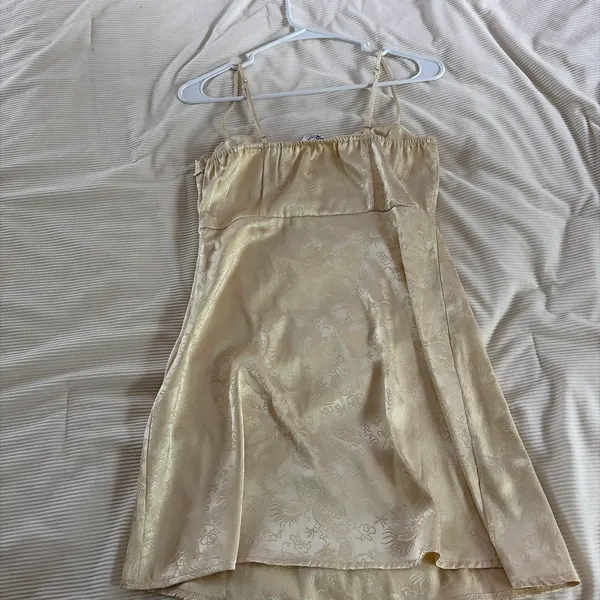 Princess Polly Cream Carmina Embroidery Mini Dress - Image 3