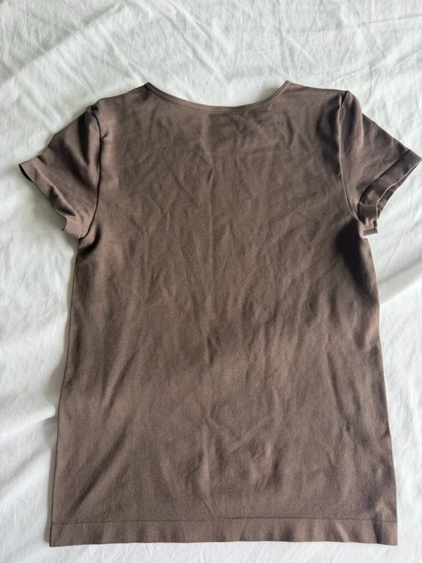 brown wild fable short sleeve - Image 2