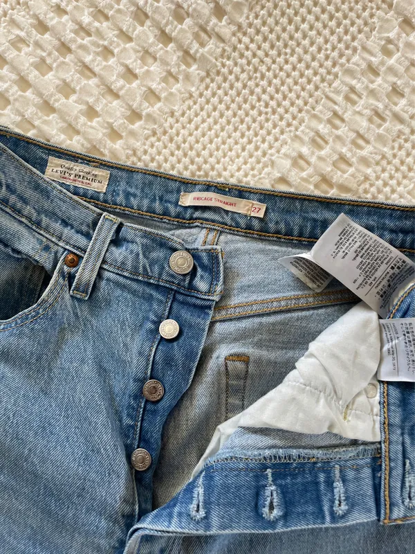 Levi’s Ribcage Straight Jeans Ankle - Image 2