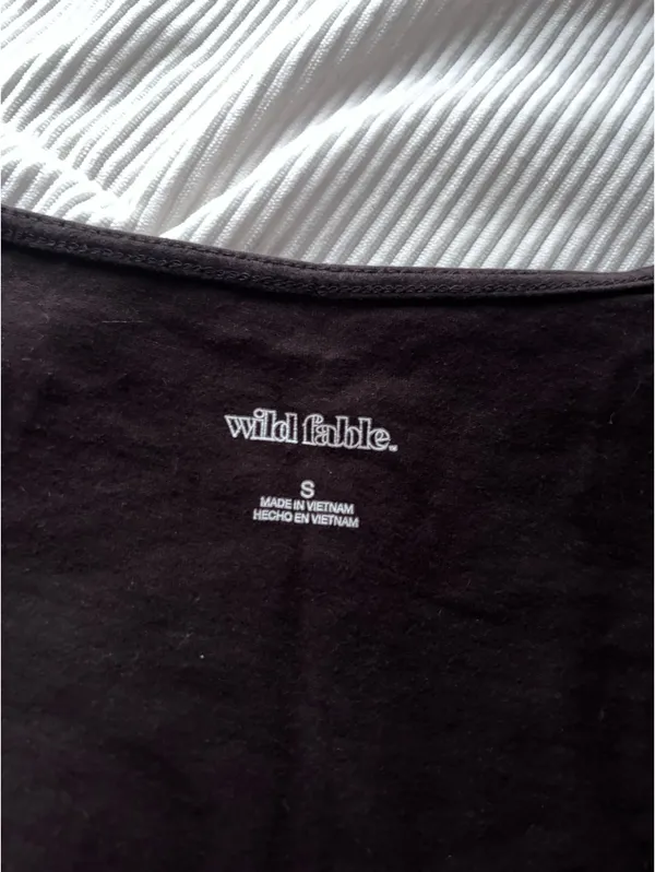 Wild Fable Target square neck chocolate brown top - Image 2