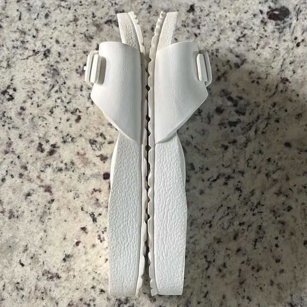 Birkenstock Madrid EVA Slide Sandals Womens 41 White Minimalist Waterproof Beach - Image 5