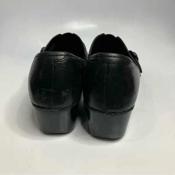 Dansko black leather‎ clog shoes size 40 - Image 4