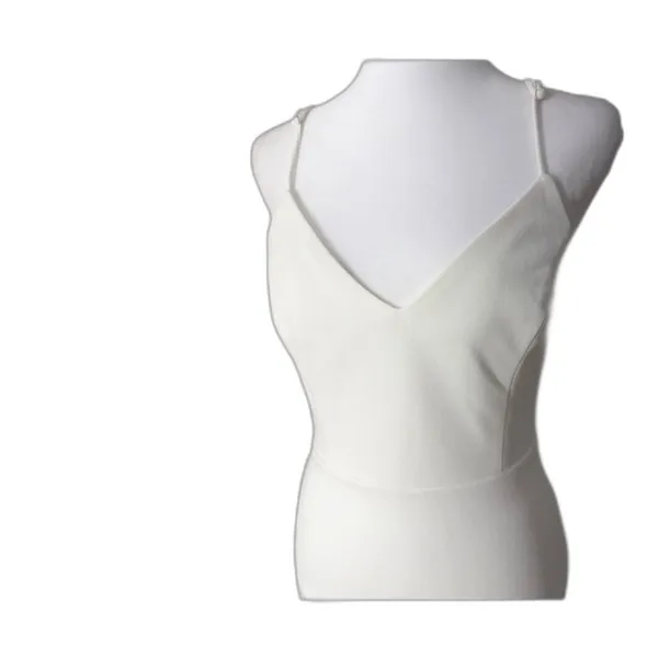 Lulus White Wedding Dress Small New Without Tags Bridal - Image 5