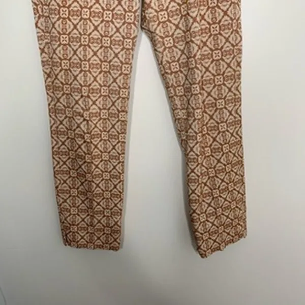 Emerson Fry New York Ankle Pants Geometric Print Womens Size 2 - Image 3