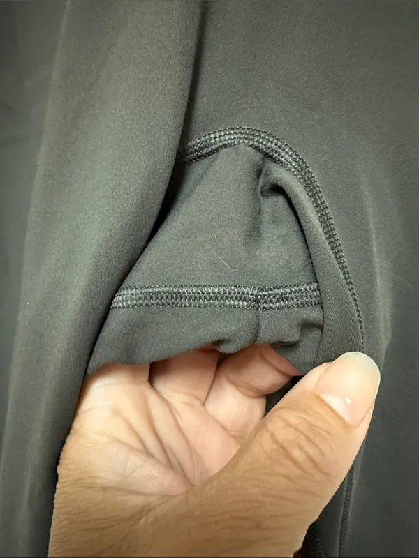 GYMSHARK Olive Green Mesh Placement High-Rise Performance Leggings - Image 7