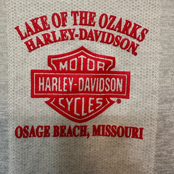Harley-Davidson Women's Long Sleeve Hooded 'Peace' Shirt Size M - Image 4