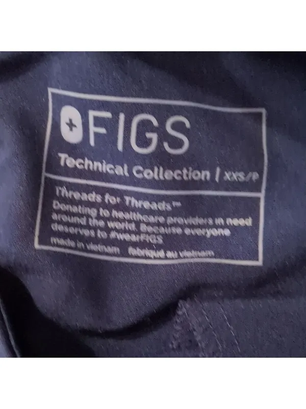 Figs Navy Scrub Pants Size XXSP - Image 6