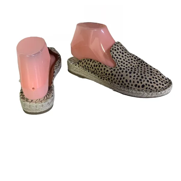 Dv Dolce Vita Beige And Brown Leopard Print Slide Mule Shoes (7) - Image 4