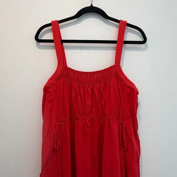 Daily Practice Anthropologie Women's Size L Keeseville Sleeveless Smocked Dress - Image 2