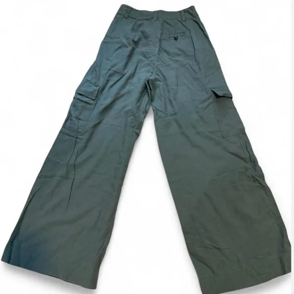 Madewell Olive Wide-Leg Pants - Image 3