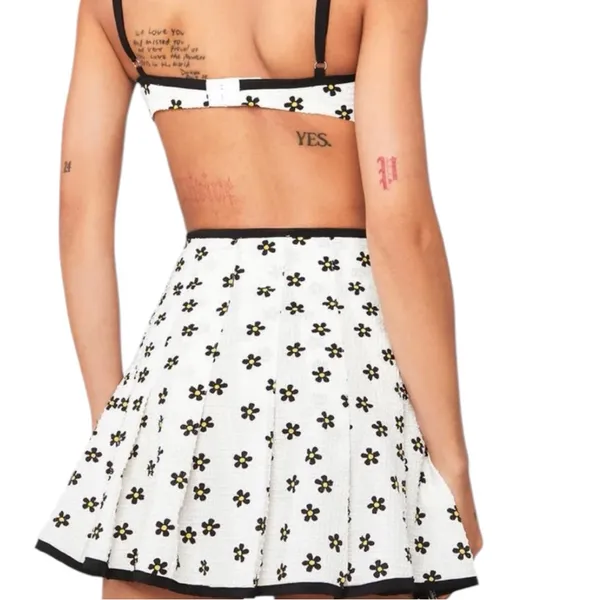 For Love and Lemons Brenda Daisy Mini Skirt Size Medium NWT - Image 3