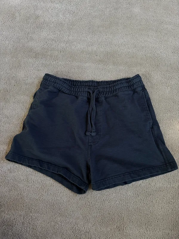 Urban Outfitters Black Washed Sweat Shorts – Size Medium - Image 2